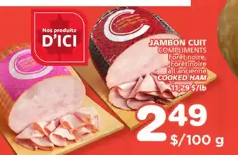 Marches Tradition COMPLIMENTS COOKED HAM offer