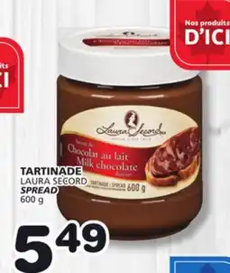 Marches Tradition LAURA SECORD SPREAD offer
