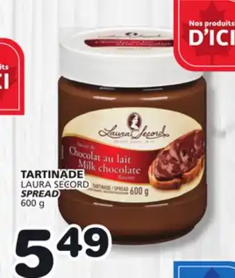 Marches Tradition LAURA SECORD SPREAD offer
