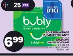 Marches Tradition BUBLY SPARKLING WATER BEVERAGE offer