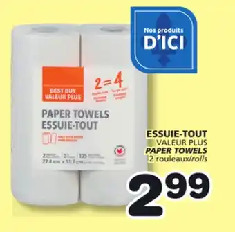 Marches Tradition PAPER TOWELS offer