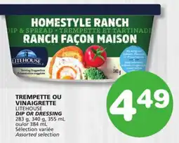 Marches Tradition LITEHOUSE DIP OR DRESSING offer