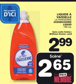 Marches Tradition LA PARISIENNE DISHWASHING LIQUID offer