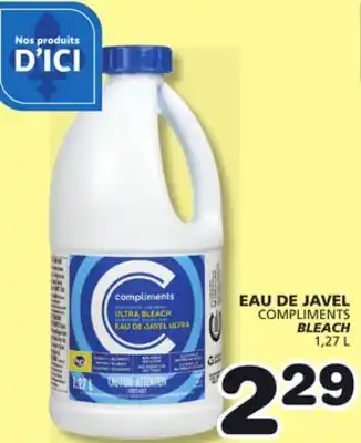 Marches Tradition COMPLIMENTS BLEACH offer