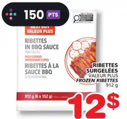 Marches Tradition VALEUR PLUS FROZEN RIBETTES offer