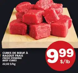 Marches Tradition FRESH STEWING BEEF CUBES offer