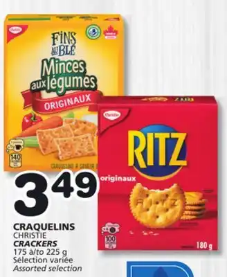 Marches Tradition CHRISTIE CRACKERS offer