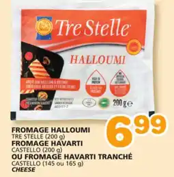 Marches Tradition TRE STELLE (200 g) FROMAGE HAVARTI, CASTELLO (200 g), CASTELLO (145 or 165 g) CHEESE offer