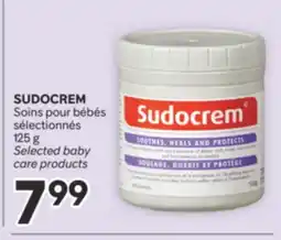 Brunet SUDOCREM Soins pour bébés sélectionnés offer