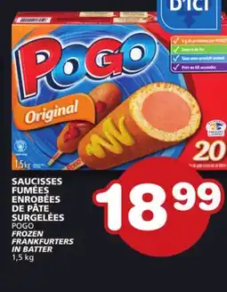 Marches Tradition POGO FROZEN FRANKFURTERS IN BATTER offer