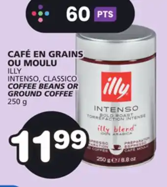 Marches Tradition ILLY COFFEE BEANS OR GROUND COFFEE offer