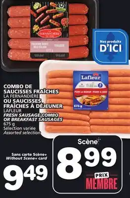 Marches Tradition LA FERNANDIÈRE FRESH SAUSAGE COMBO OR BREAKFAST SAUSAGES offer
