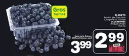 Marches Tradition BLUEBERRIES offer