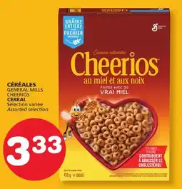 Marches Tradition GENERAL MILLS CEREAL offer