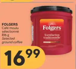 Brunet FOLGERS Café moulu sélectionné offer