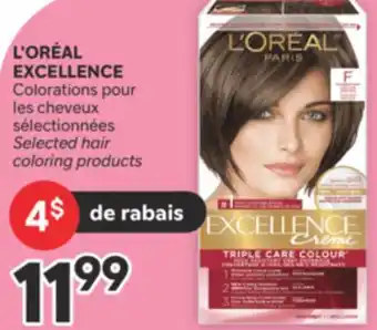 Brunet L'ORÉAL EXCELLENCE Colorations pour les cheveux sélectionnées offer