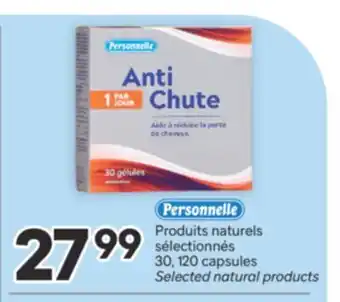 Brunet PERSONNELLE Produits naturels sélectionnés offer