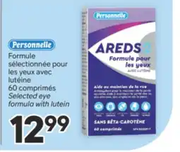 Brunet Personnelle Formule sélectionnée pour les yeux avec lutéine offer