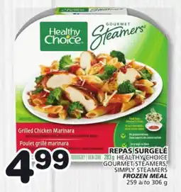 Marches Tradition HEALTHY CHOICE GOURMET STEAMERS, SIMPLY STEAMERS FROZEN MEAL offer
