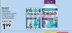Brunet ROLAIDS Antiacides sélectionnés Comprimés à croquer offer