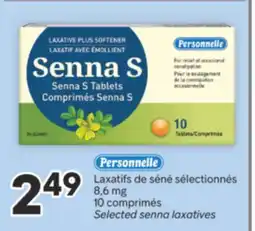 Brunet PERSONNELLE Laxatifs de séné sélectionnés 8,6 mg offer