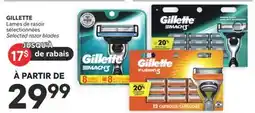 Brunet GILLETTE Lames de rasoir sélectionnées offer
