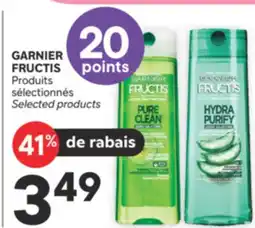 Brunet GARNIER FRUCTIS Produits sélectionnés offer