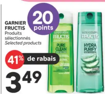 Brunet GARNIER FRUCTIS Produits sélectionnés offer