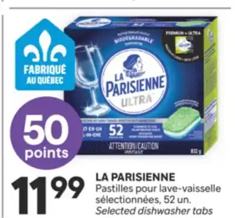 Brunet Selected dishwasher tabs offer