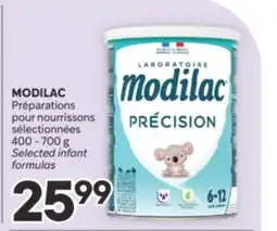 Brunet MODILAC Préparations pour nourrissons sélectionnées offer
