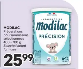 Brunet MODILAC Préparations pour nourrissons sélectionnées offer