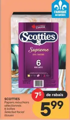 Brunet SCOTTIES Papiers mouchoirs sélectionnés offer