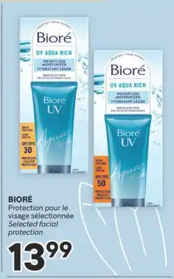 Brunet BIORÉ Protection pour le visage sélectionnée offer