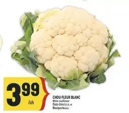 Marché Adonis CHOU-FLEUR BLANC | WHITE CAULIFLOWER offer