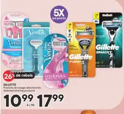 Brunet GILLETTE Selected shaving products offer