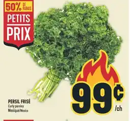 Marché Adonis PERSIL FRISÉ | Curly parsley offer