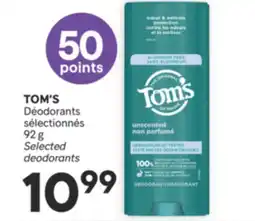 Brunet TOM'S Déodorants sélectionnés offer