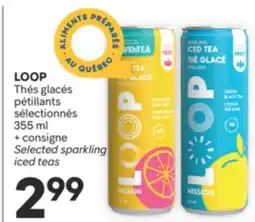 Brunet LOOP Thés glacés pétillants sélectionnés offer