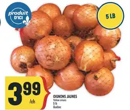 Marché Adonis OIGNONS JAUNES | Yellow onions offer