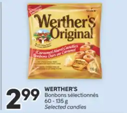 Brunet WERTHER'S Bonbons sélectionnés offer