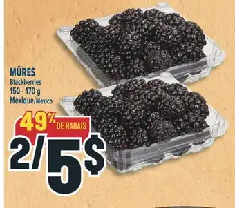 Marché Adonis MÛRES | Blackberries offer