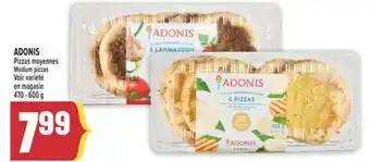 Marché Adonis ADONIS Pizzas moyennes | Medium pizzas offer