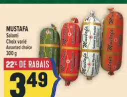 Marché Adonis MUSTAFA Salami offer