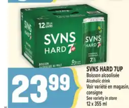 Marché Adonis SVNS HARD 7UP BOISSON ALCOOLISÉE | ALCOHOLIC DRINK offer
