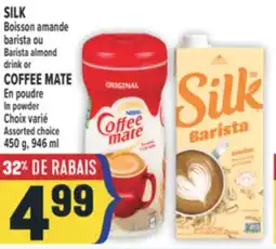 Marché Adonis SILK Boisson amande barista ou | Barista almond drink offer
