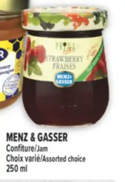 Marché Adonis MENZ & GASSER CONFITURE | JAM offer