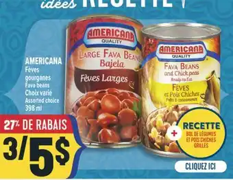 Marché Adonis AMERICANA FÈVES GOURGANES | FAVA BEANS offer