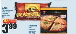 Marché Adonis McCAIN Frites coupe ondulée,STROMBOLI Pizza offer