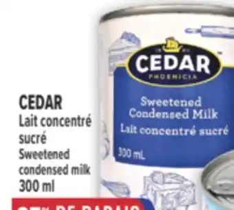 Marché Adonis CEDAR Lait concentré sucré | Sweetened condensed milk offer