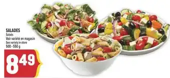 Marché Adonis SALADES | SALADS offer
